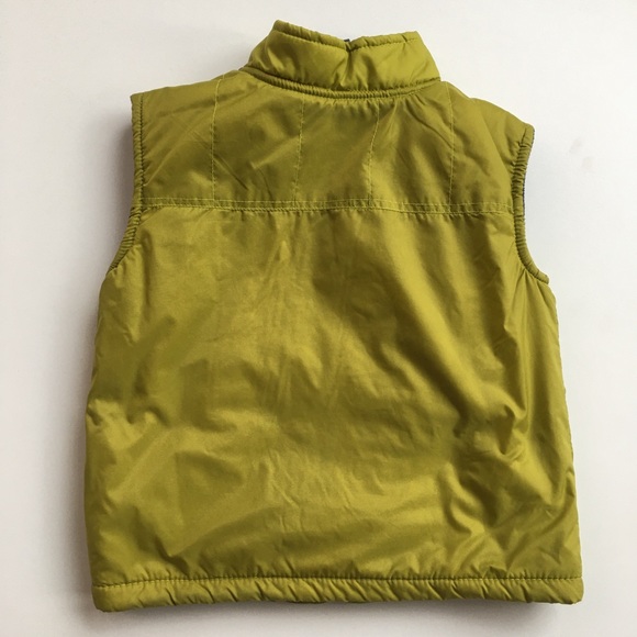 Kenneth Cole Boy 3T Green Grey Fleece Lined Vest - Picture 5 of 5